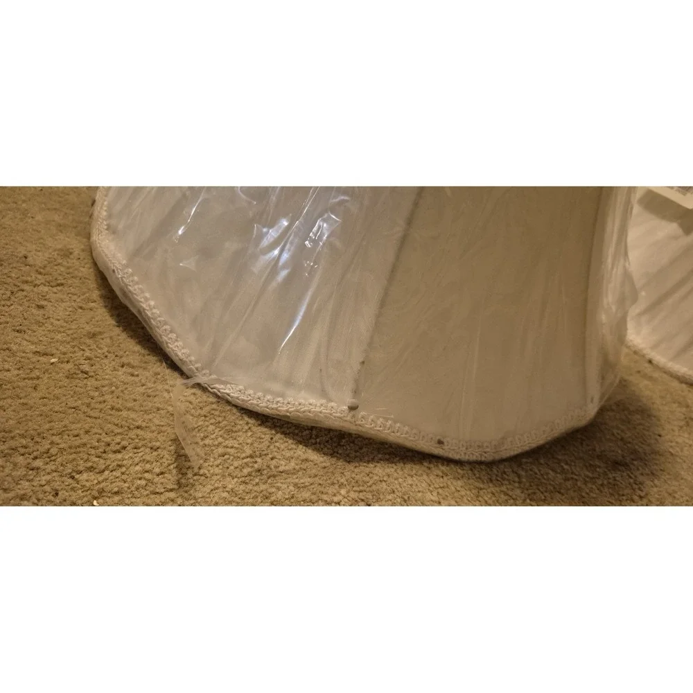 Lot of 6 Stacy Lynn Studios Fashion Lampshades – White‎ – New NOS